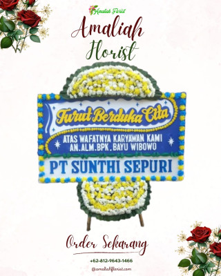 Papan Bunga Duka di Batu Gajah
