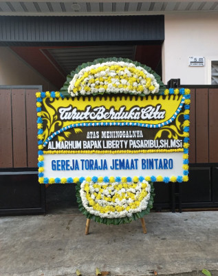 Papan Bunga Duka di Batu Gajah