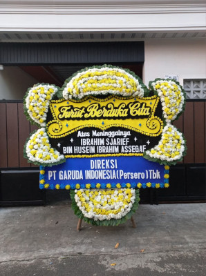 Papan Bunga Duka di Batu Gajah