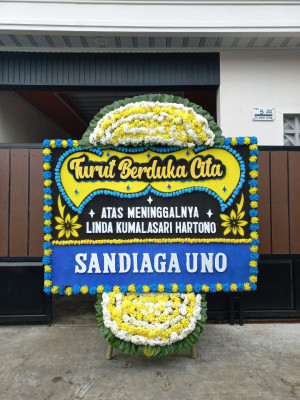 Papan Bunga Duka di Batu Gajah